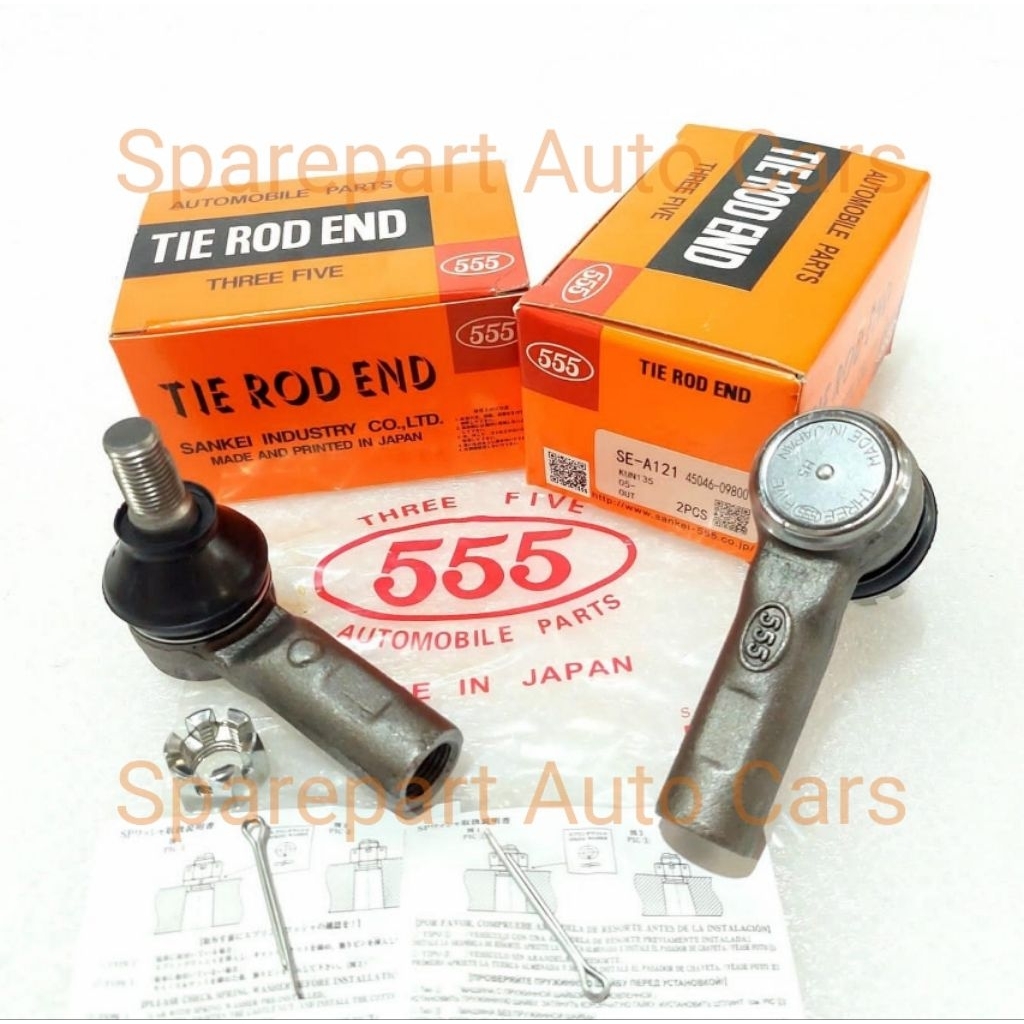 TIE ROD END INNOVA REBOND FORTUNER VRZ TRD HILUX DC 2016-UP 555 JAPAN ORIGINAL