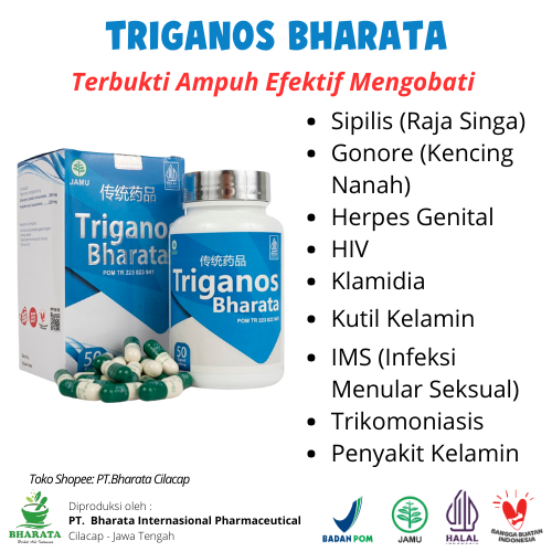 Obat Sip*lis Obat Kencing N*nah Atau Gonere TRIGANOS BHARATA ORIGINAL