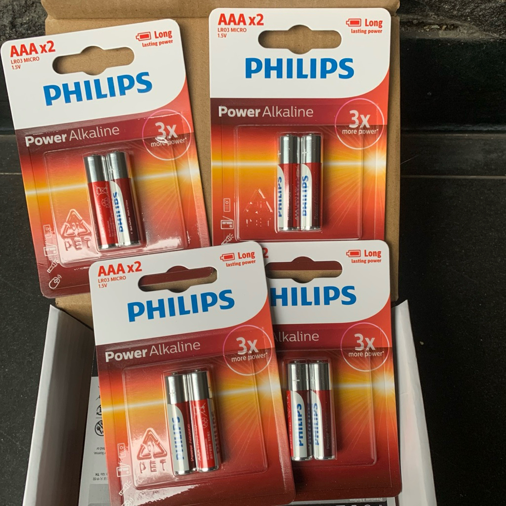 Manequin_Stored Baterai Aaa Phlip Alkalin/Baterai Aaa Alkaline Philp/Baterai Remot