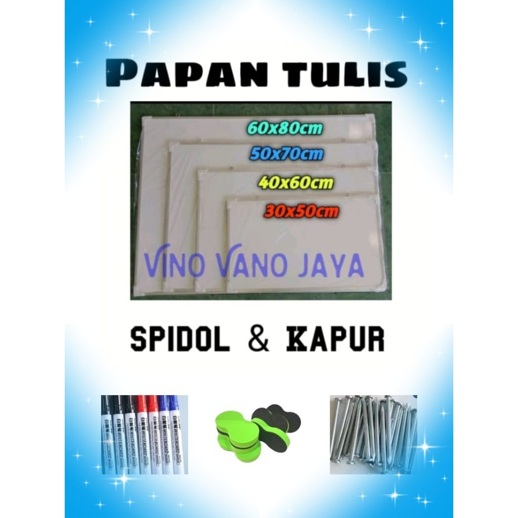 

papan Tulis free Spidol Penghapus dan paku