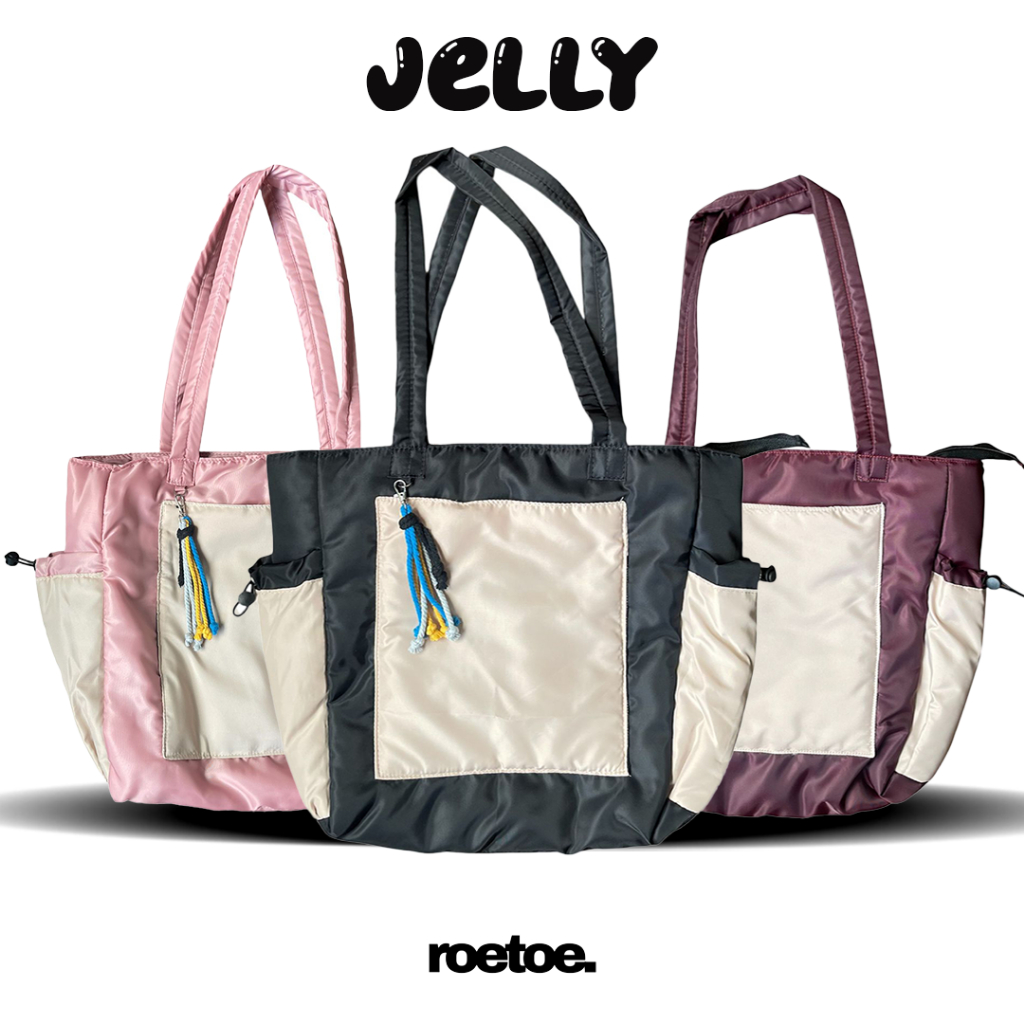 Tas totebag tas jelly bag - Roetoe