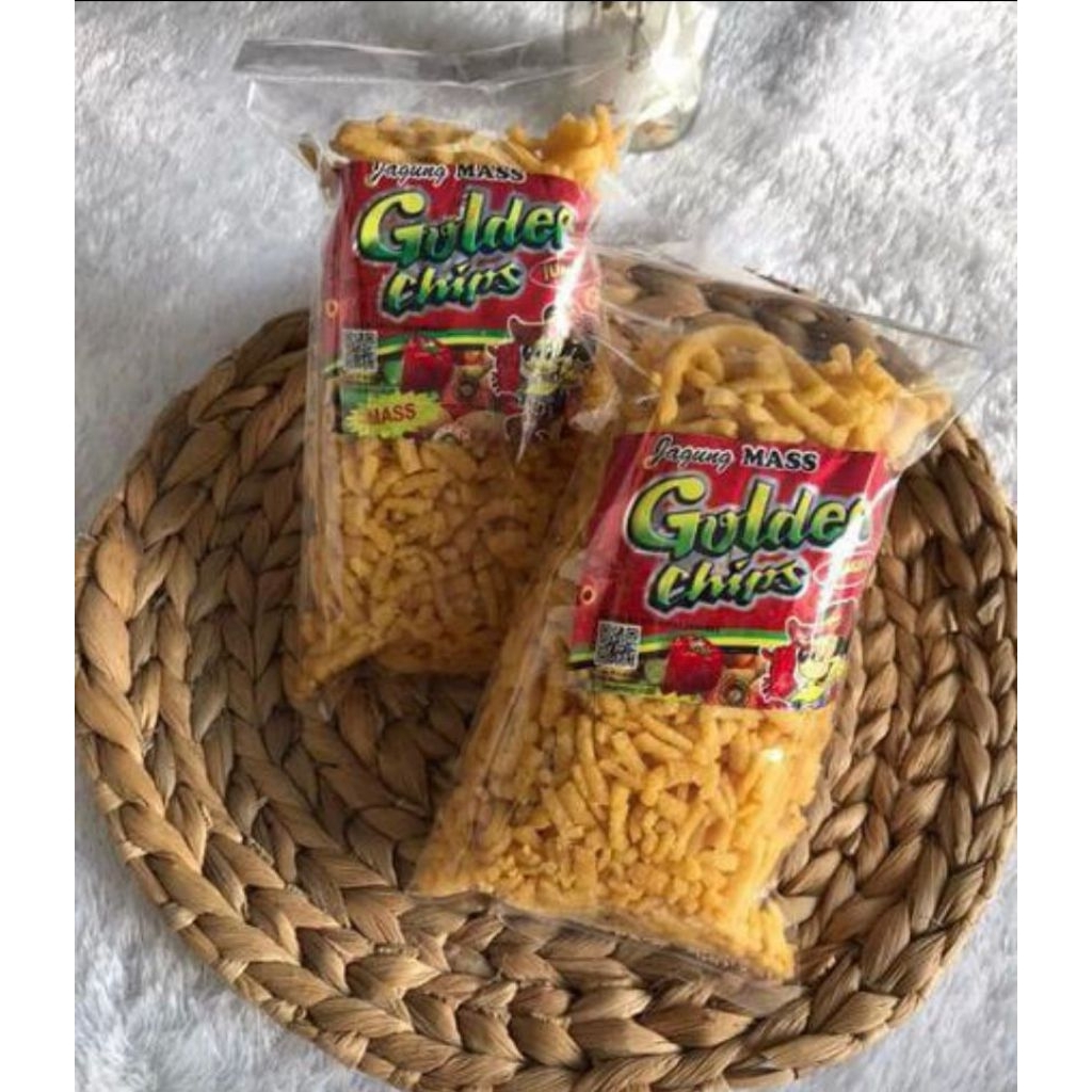 

JAJAN VIRAL Potato Chips atau Golden Chips Snack Original 250 gram Kiloan