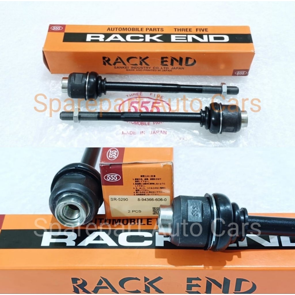 RACK END LONG TIE ROD ISUZU PANTHER 2.3/ 2.5/ TOURING 555 JAPAN ORIGINAL