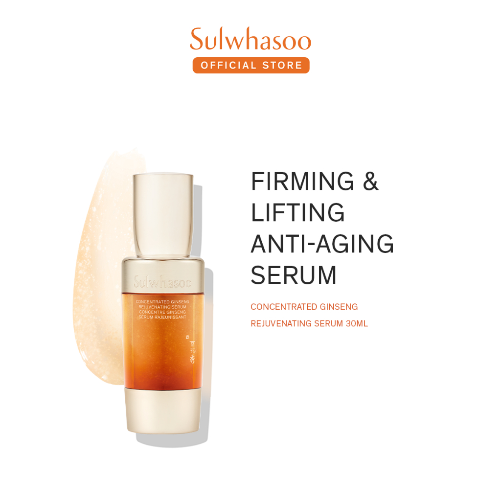 Sulwhasoo Concentrated Ginseng Rejuvenating Serum -  Serum Anti-Aging, Essence Serum, Skin Barrier, 