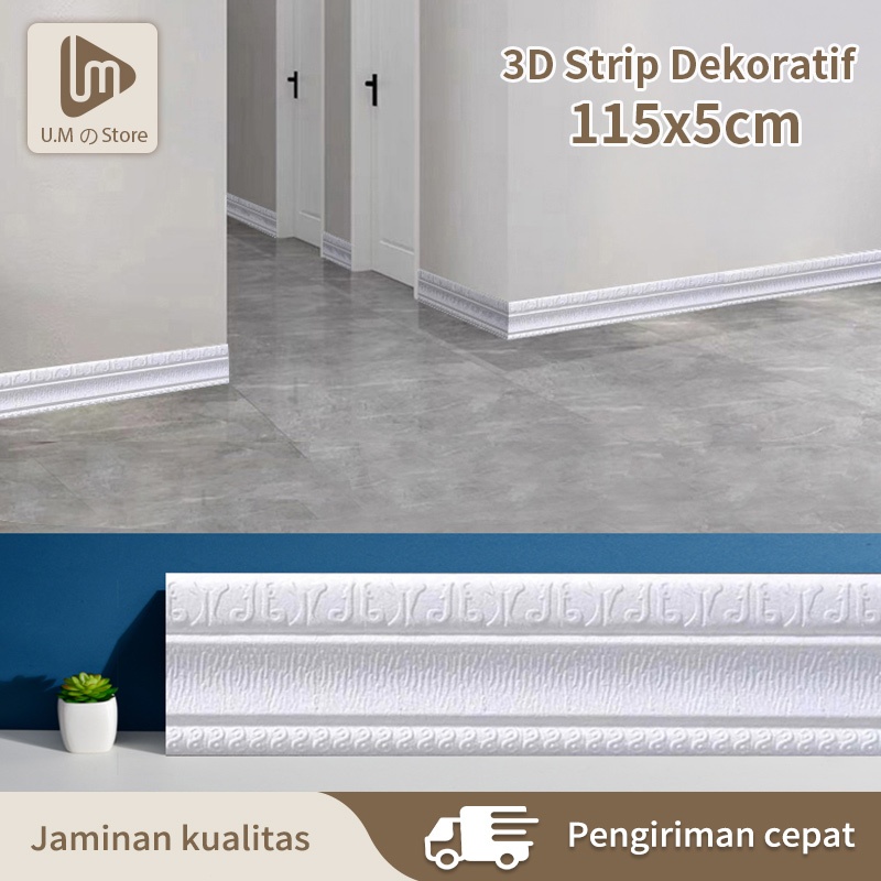 List Wallfoam 3D List Border Wallpaper foam Pembatas Wallfoam Dinding Murah Ketebalan Real