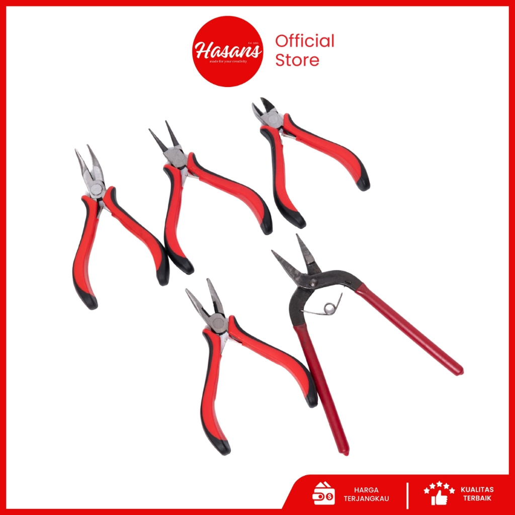 Hasans / Tang Kecil Kerajinan Tangan / Tang Craft Aksesoris / Tang Potong / Tang Penjepit / Tang Pli