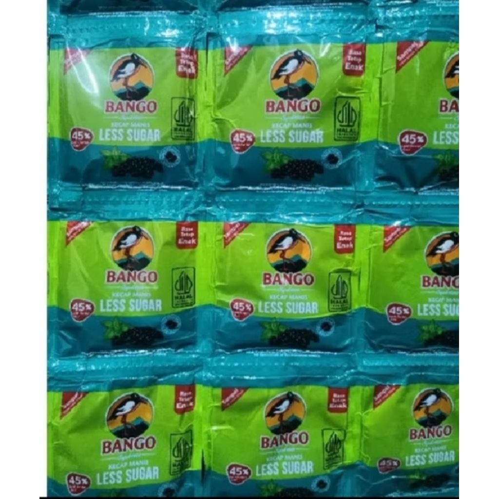 

Bango kecap Manis less sugar Sachet 18ml