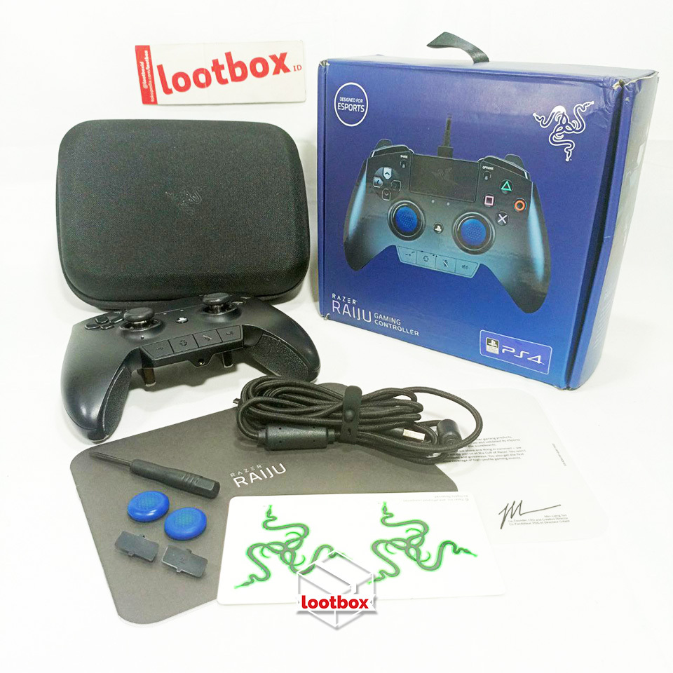 Gamepad Joystick USB PC Playstation Razer Raiju - SECOND