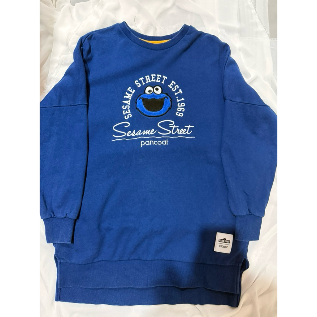 pancoat x sesame street crewneck