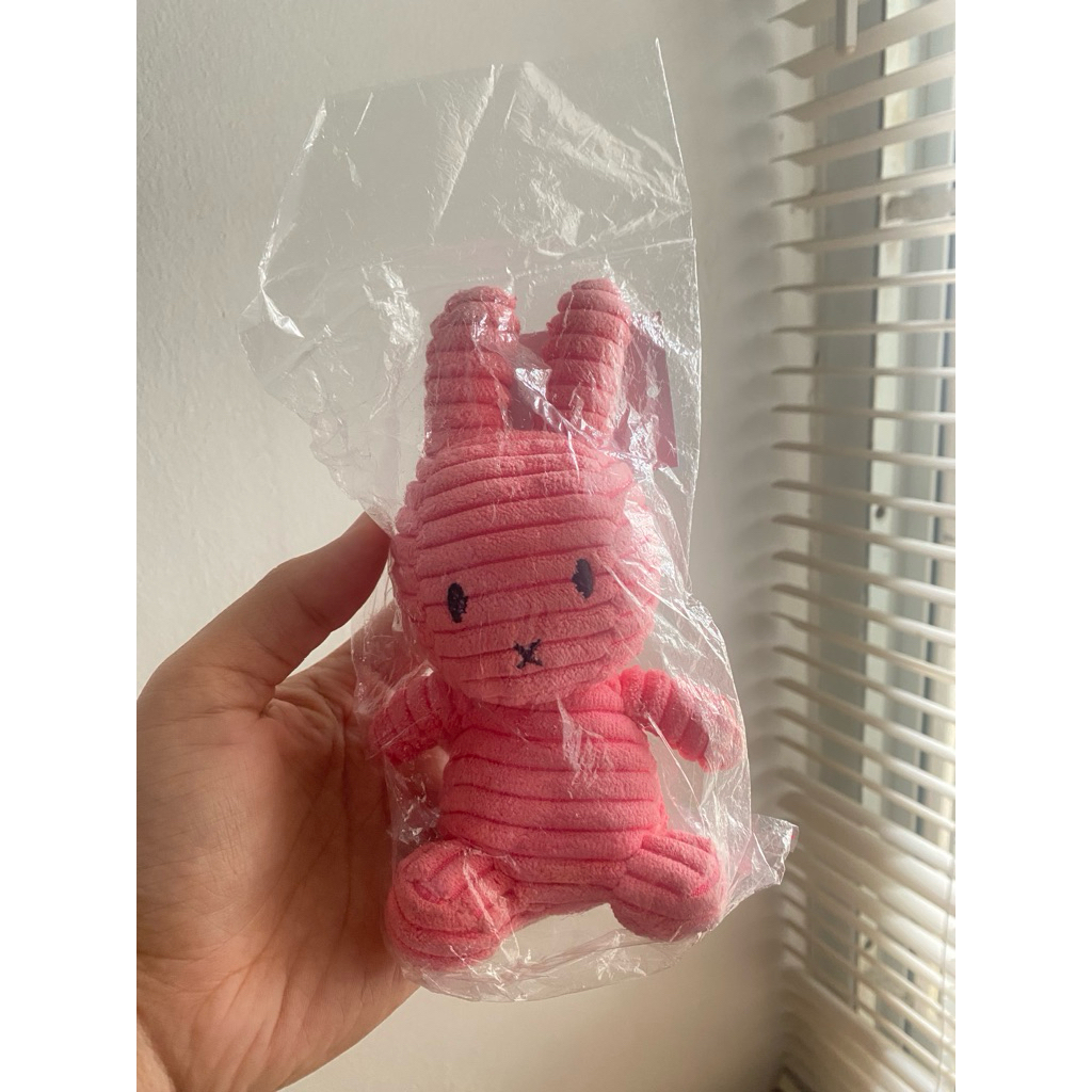 Moka Flavor boneka miffy kecil corduroy