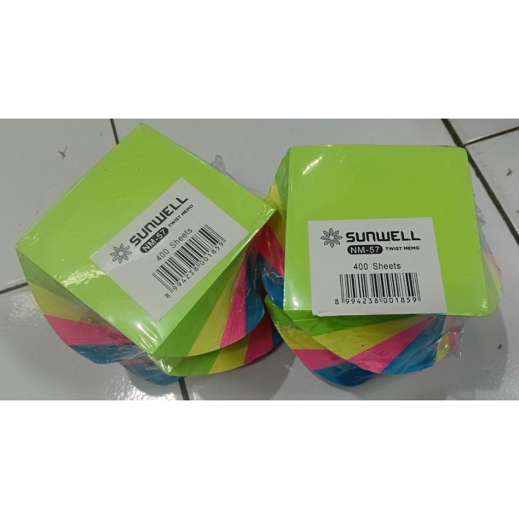 

MEMO PUTAR WARNA 400 SHEETS