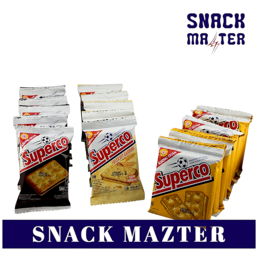 

Khong Guan Superco Renceng - Netto 10 bks x 18 gr