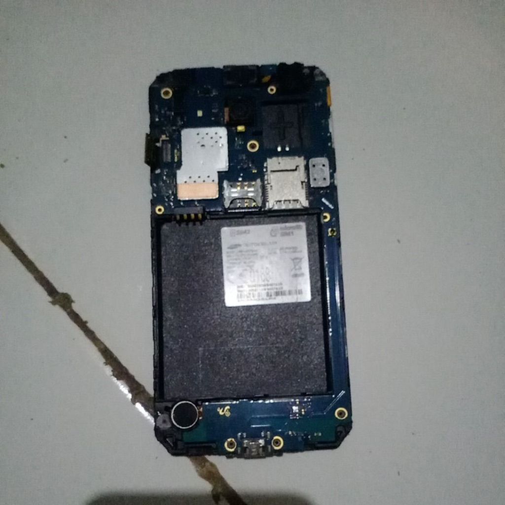 mesin samsung j2prime matot