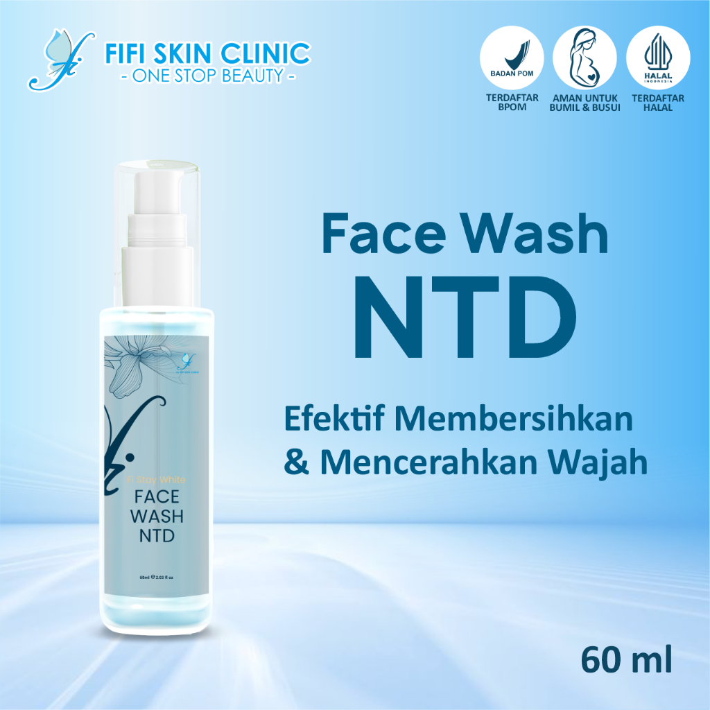 FI FACIAL WASH NORMAL TO DRY ( NTD) by dr Fifi Festiany FIFI SKIN CLINIC/ Sabun Wajah Non Paraben Ku