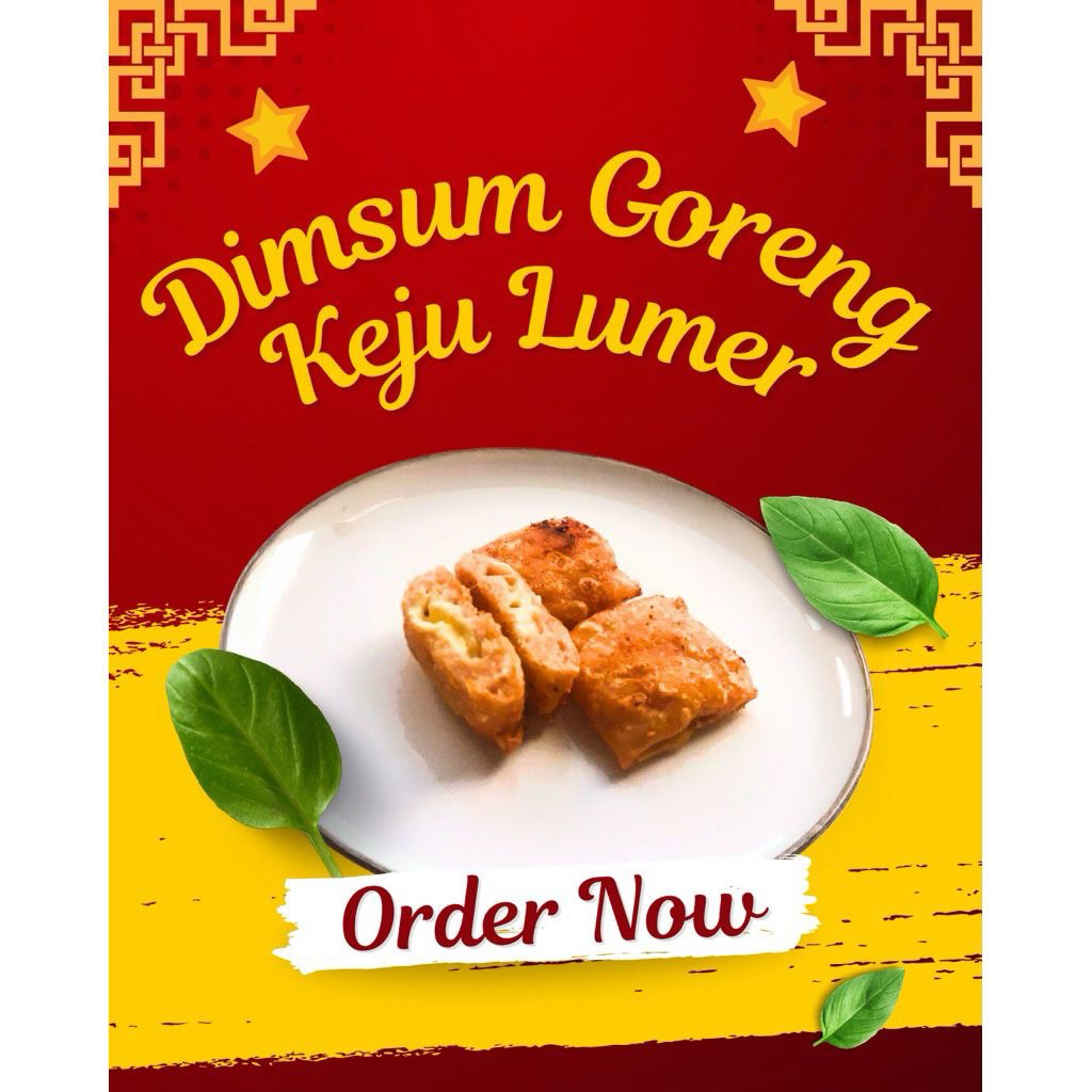 

‼️DIMSUM GORENG KEJU LUMER FREE SAOS‼️