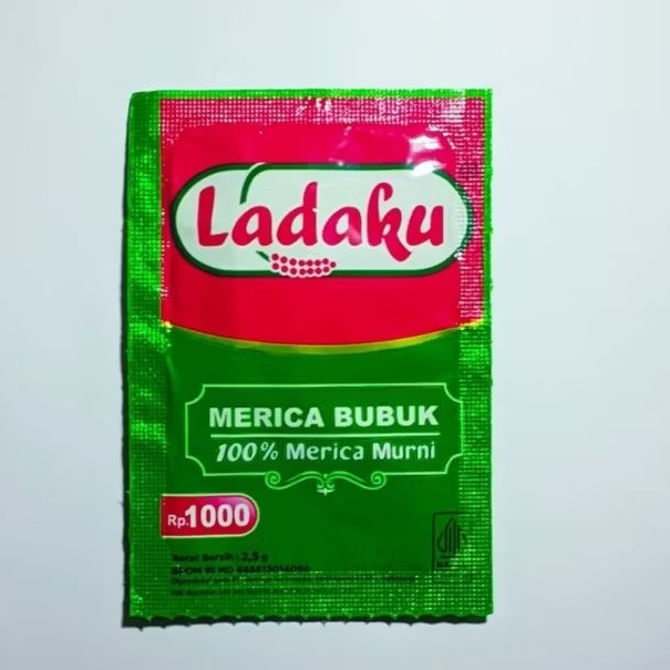 

Ladaku Merica Bubuk 2,5 Gram Isi 10