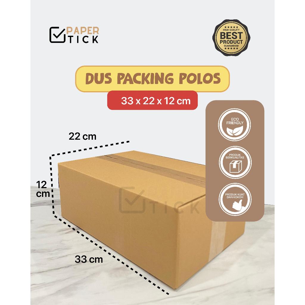

Box Pengiriman 33x22x12 CM Kardus Packing Packaging Kemasan Corrugated Kotak Pengiriman Online Shop