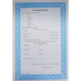 DAFTAR RIWAYAT HIDUP 1 PACK ISI 100 LEMBAR