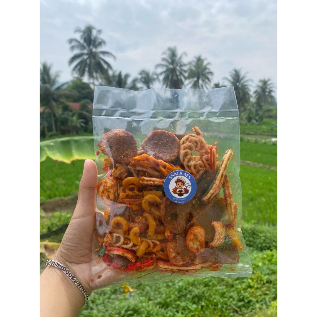 

krupuk seblak campur