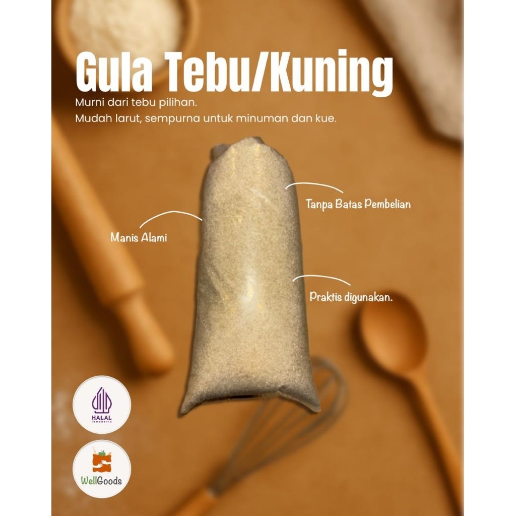 

GULA TEBU KUNING PREMIUM
