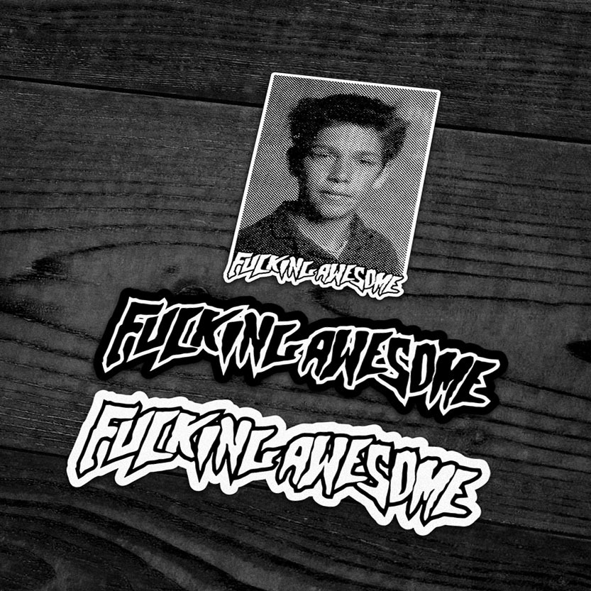 FUCKING AWESOME - Sticker Brand Streetwear : FUCKING AWESOME (BOOTLEG)