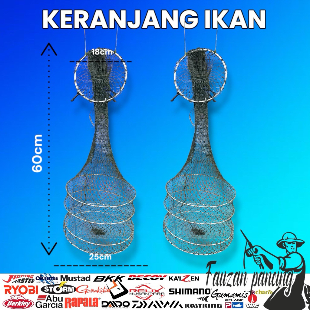 Keranjang Ikan panjang 60cm