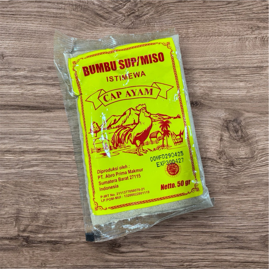 

Bumbu miso cap ayam abadi 50gr