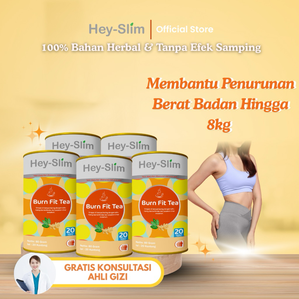 

HeySlim Teh Herbal Paket Langsing 5