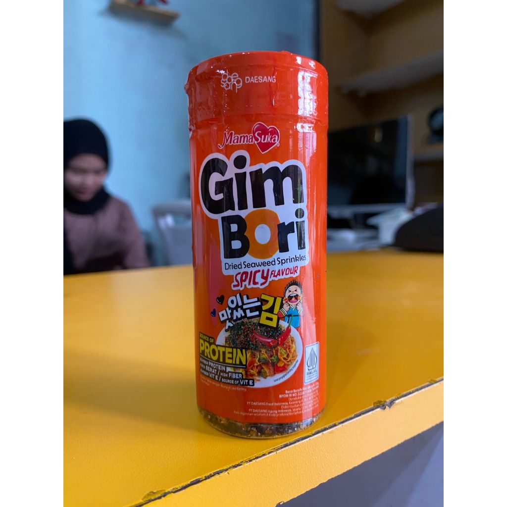 

Mamasuka Gimbori Rumput Laut pedas 30 gr
