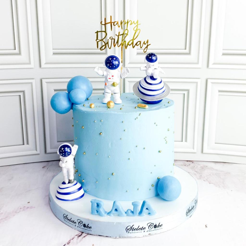 

Kue Ulang tahun/Birthday Cake/Kue Ultah Tema Astronot/Astronot Cake/Kue Birthday Jakarta