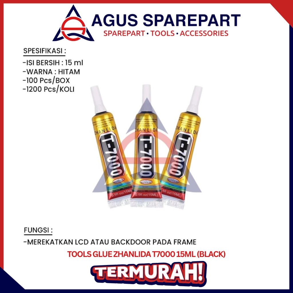 

TOOLS LEM ZHANLIDA T7000 BLACK 15ML / 50ML / 110ML