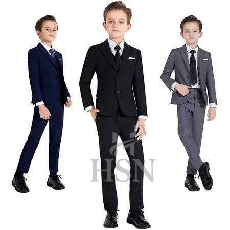 Set Jas Anak Laki-Laki 2-13 Tahun Bahan Premium