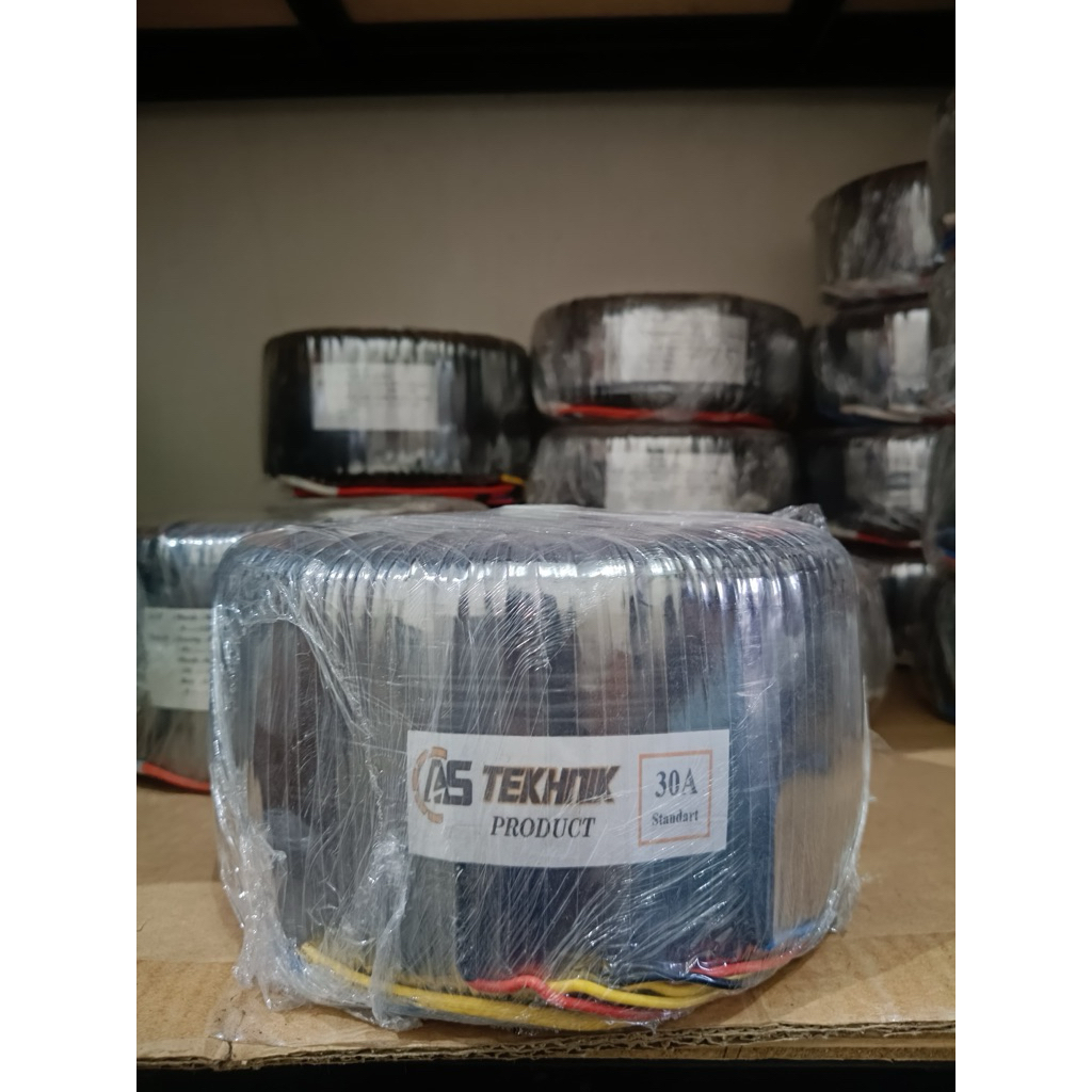 TRAFO toroid donat 30a ct45-32 (spek 3u)murni tembaga
