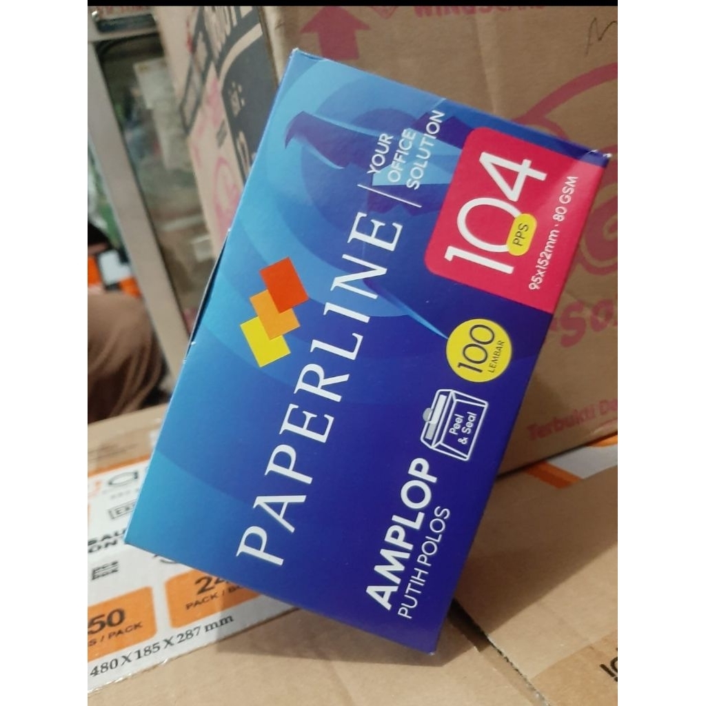 

1pack - AMPLOP PAPERLINE UKURAN SEDANG ISI 100 LEMBAR