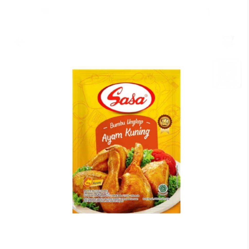 

sasa bumbu ungkep ayam kuning 25 gr