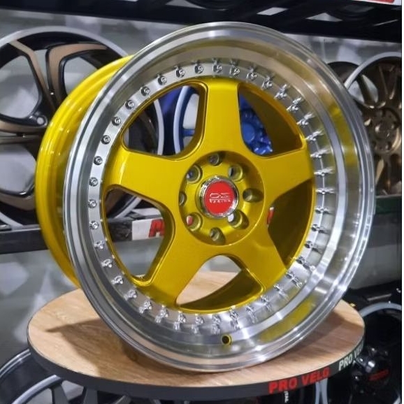 Velg Mobil Ring 17 Celong/Belang PCD 4×100/114.3 Rep. OZ Racing Wheel Brave XJ218