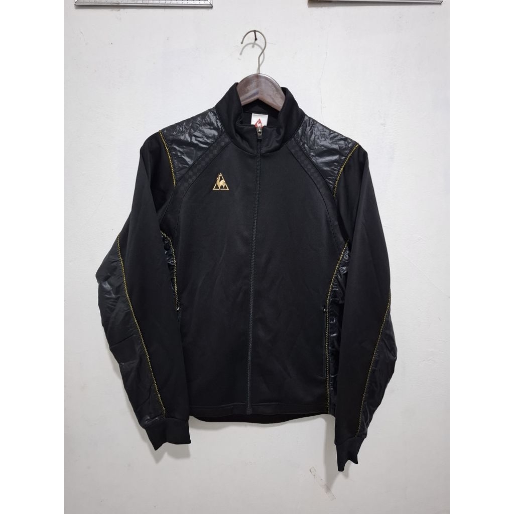 Jaket Le Coq Sportif Full Black Original