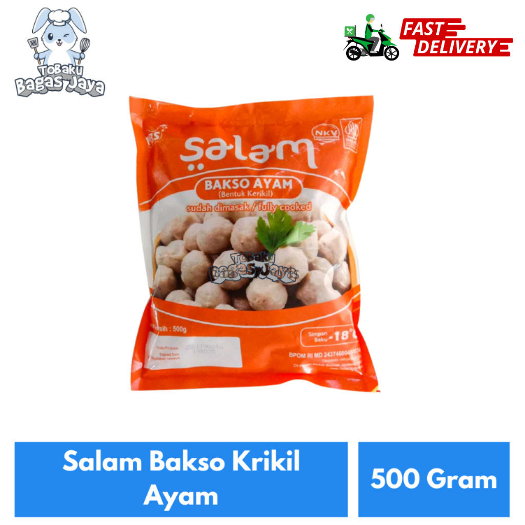 

Salam Bakso Krikil Ayam 500 Gram