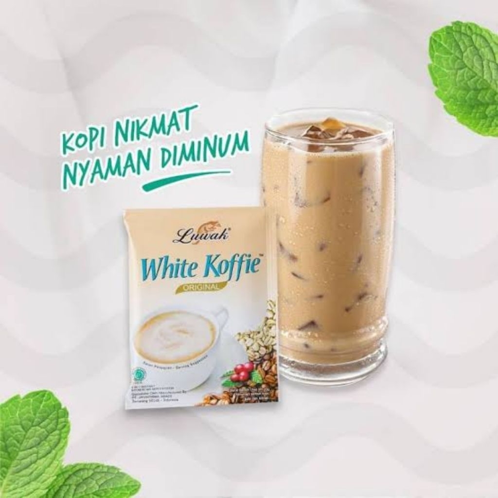 

KOPI LUWAK WHITE COFFE 1RENTENG/10SACHET
