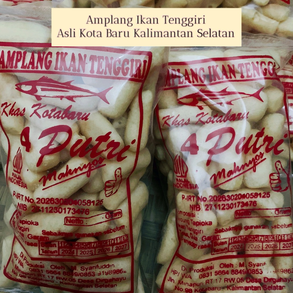

Amplang Ikan Tenggiri Asli Kalsel Kotabaru
