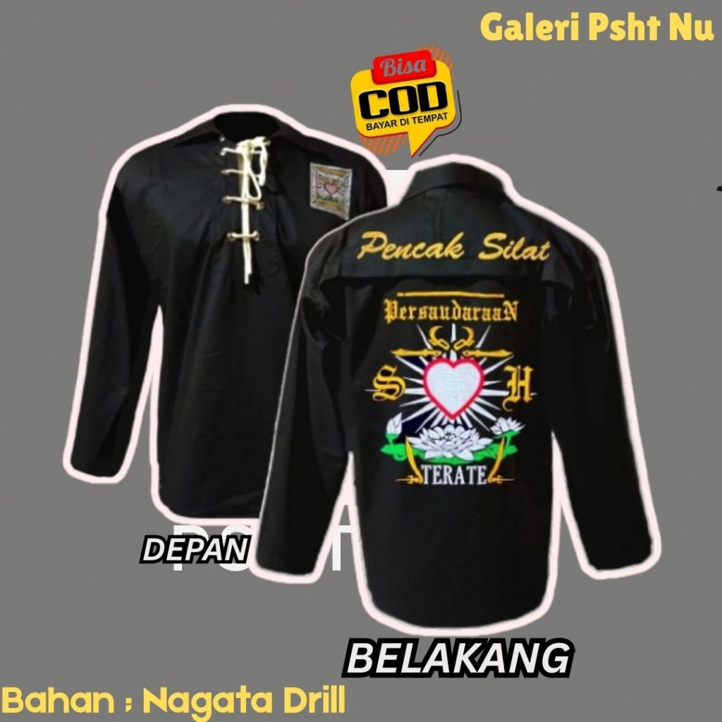 Sakral Atasan Warga Psht - Sakral Motif Keren Full Bordir