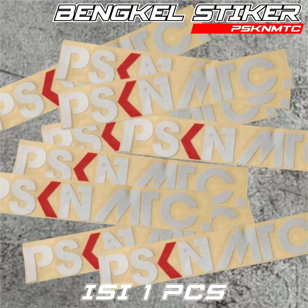 Stiker PSKNMTC Cutting Sticker Anti Air Reflective Sheet Aksesoris Aerox Beat Vario Keren