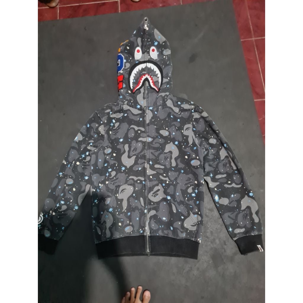 Hoodie bape second,hoodie bape preloved