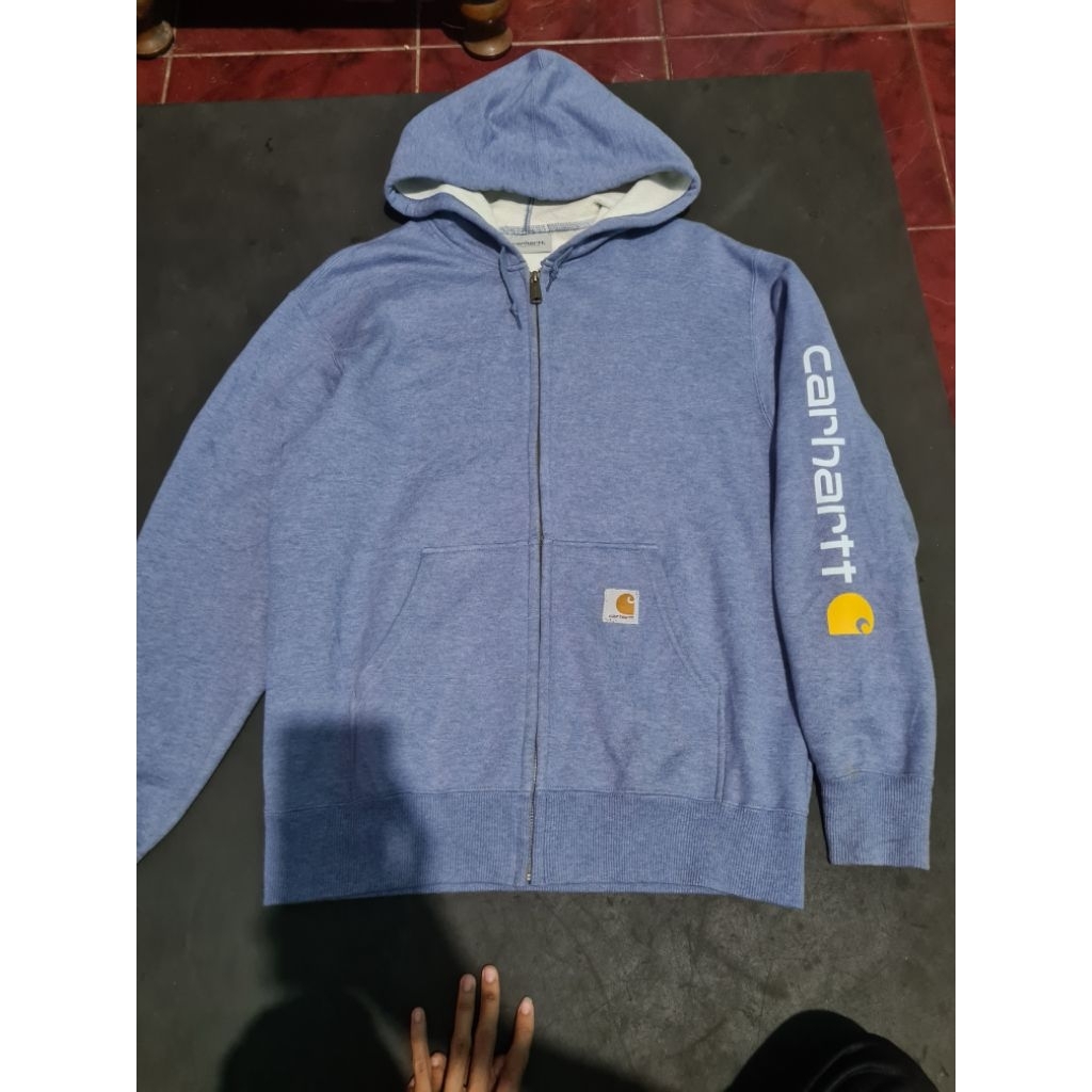Hoodie carhartt spellout second,hoodie carhartt spellout preloved