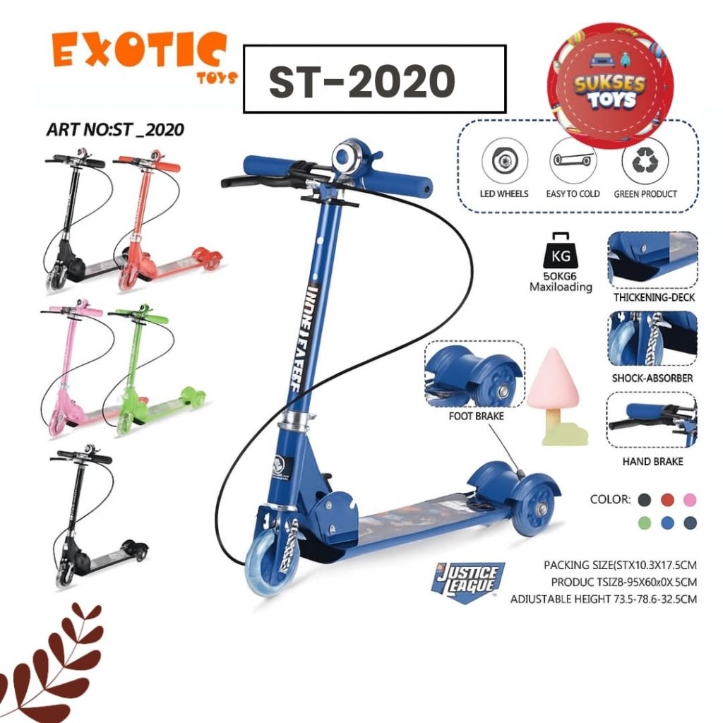SCOOTER EXOTIC ST-2020 SCOOTER ANAK