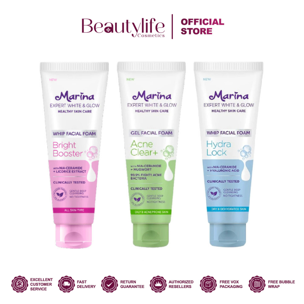 Marina Expert White & Glow Facial Foam