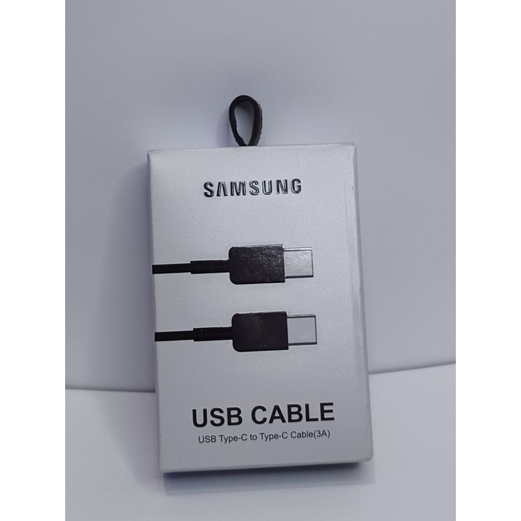 Cabel Kabel casan Charger hp samsung TYPE C TO C ORIGINAL SAMSUNG