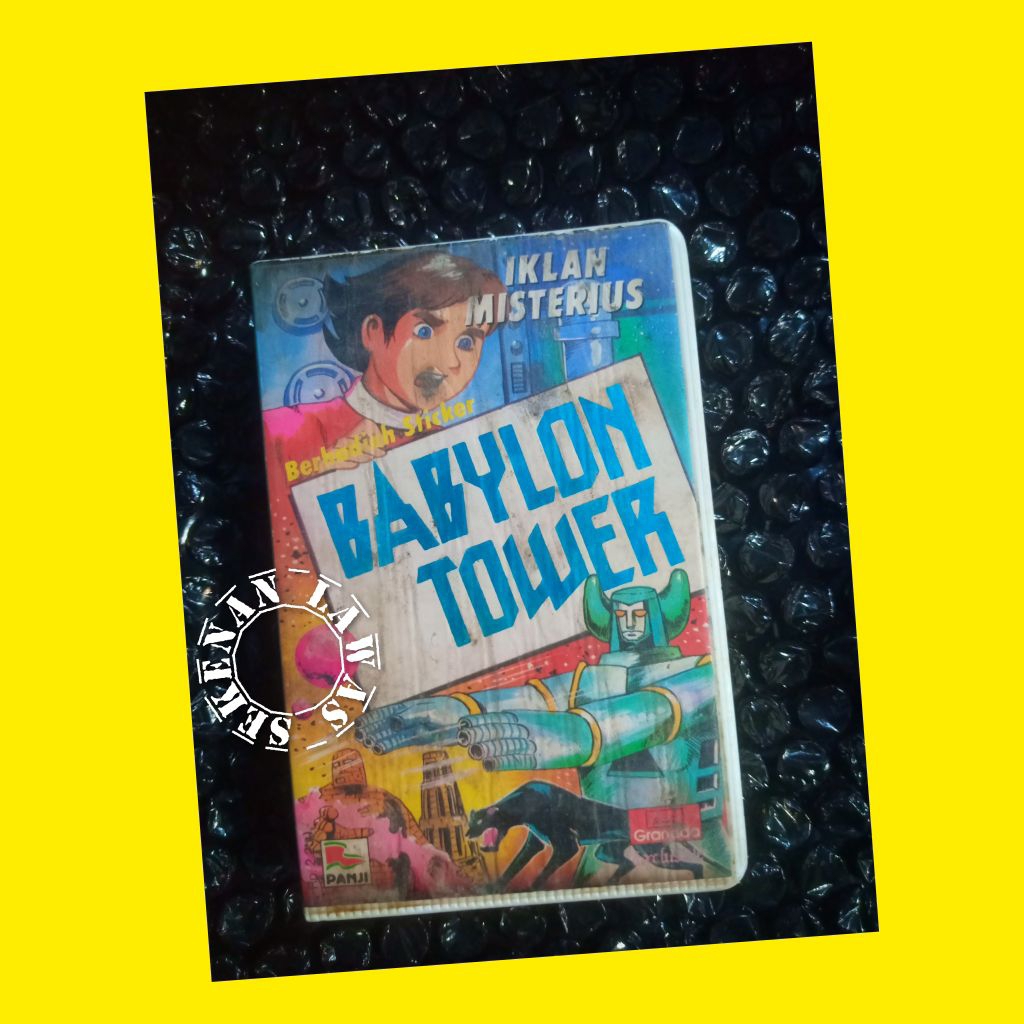Kaset Cerita Anak Babylon Tower - Iklan Misterius (Cover Ada Noda / Pita Bagus)
