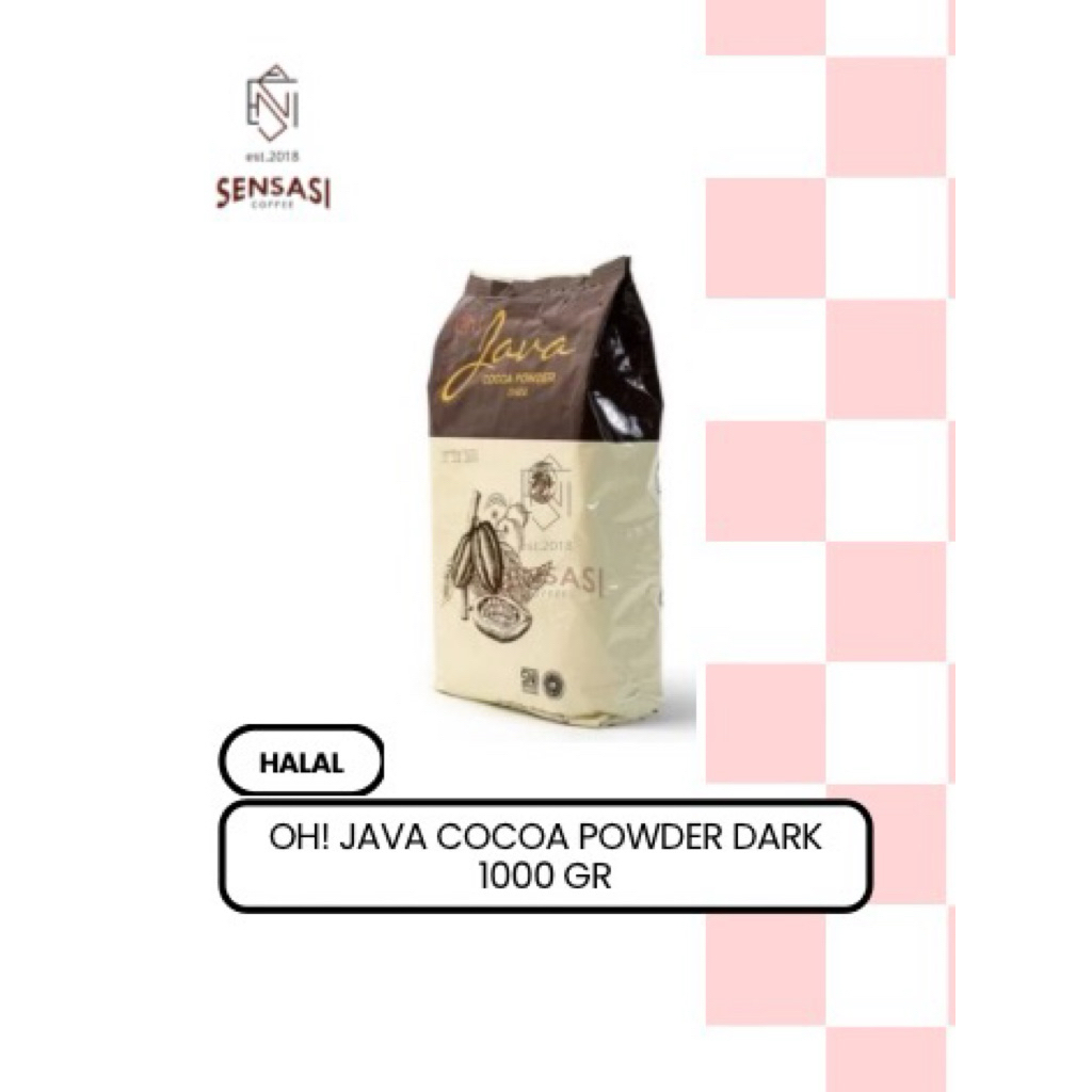

Oh! Java COCOA POWDER Dark 1000gr 1kg
