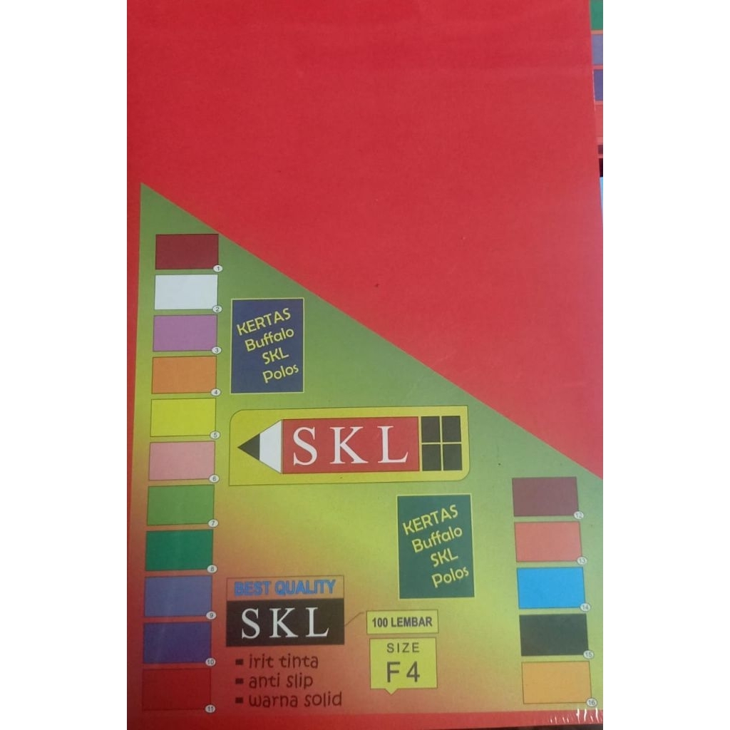 

kertas bufallo F4 polos murah harga pabrik harga 1 lembar